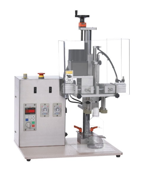 Benchtop Pump Dispenser Capper